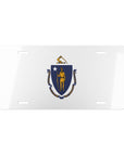 Massachusetts State Flag, USA Vanity Plate