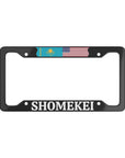 SHOMEKEI with flag License Plate Frame