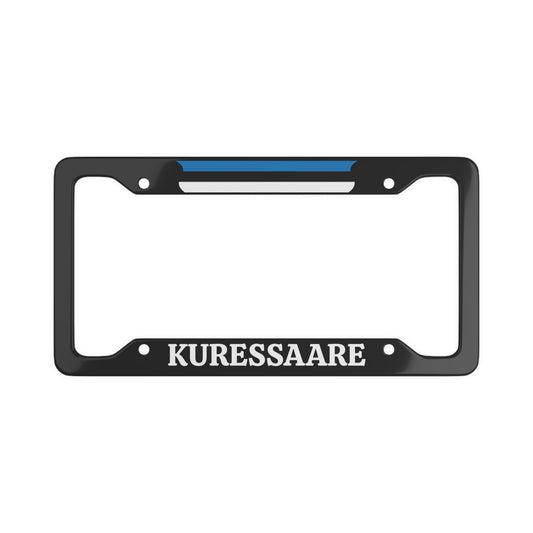 Kuressaare EST License Plate Frame