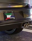 Kuwait Support Police Flag Vanity Plate