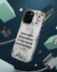 Slovo Immigranta Marble MagSafe Tough Cases