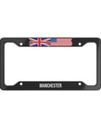 Manchester UK Flag Car Plate Frame