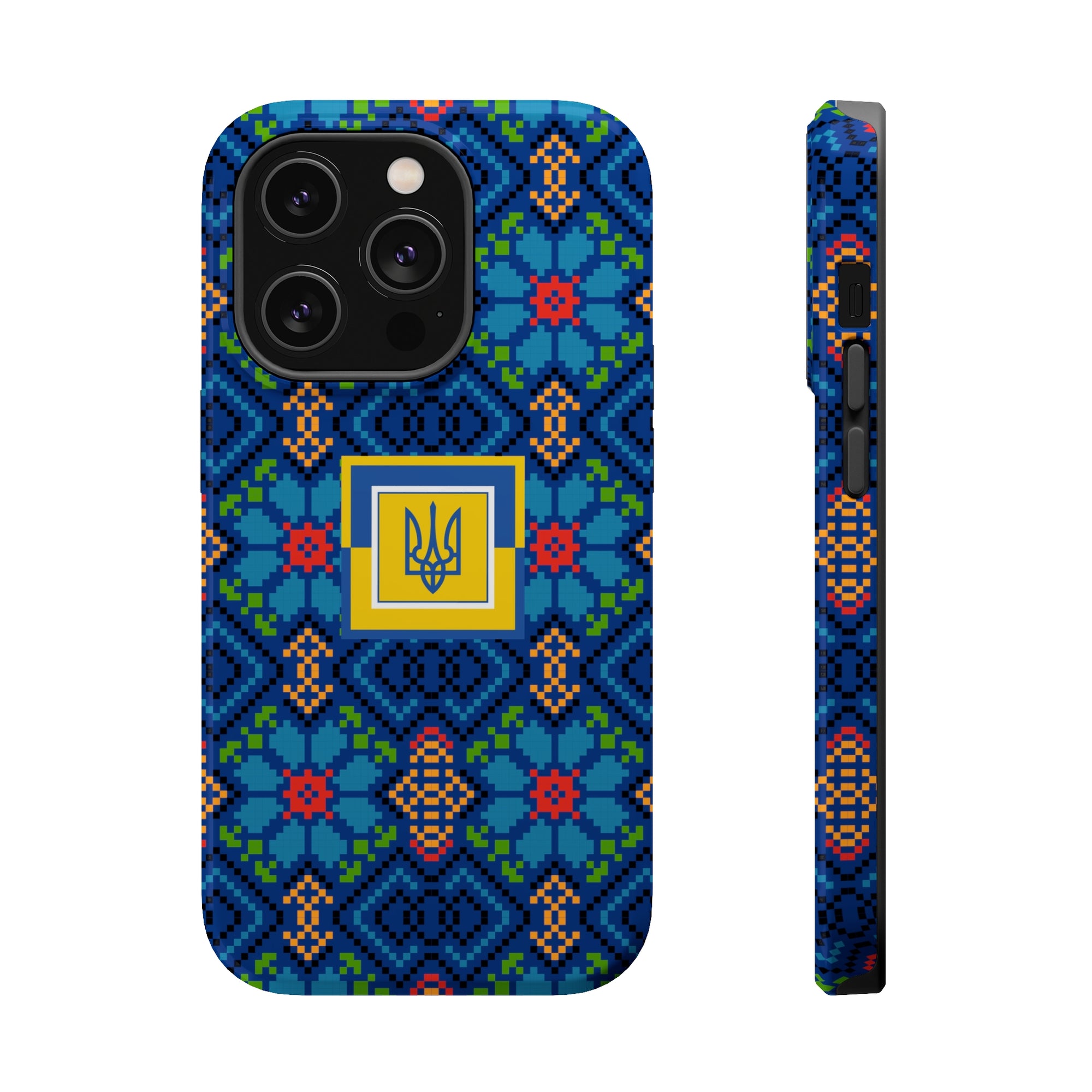 Ukrainian Pattern MagSafe Tough Cases