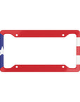 Puerto Rico Colorful Flag Car License Plate Frame