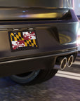 Maryland State Flag, USA Vanity Plate