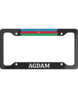 Agdam Azerbaijan Flag License Plate Frame