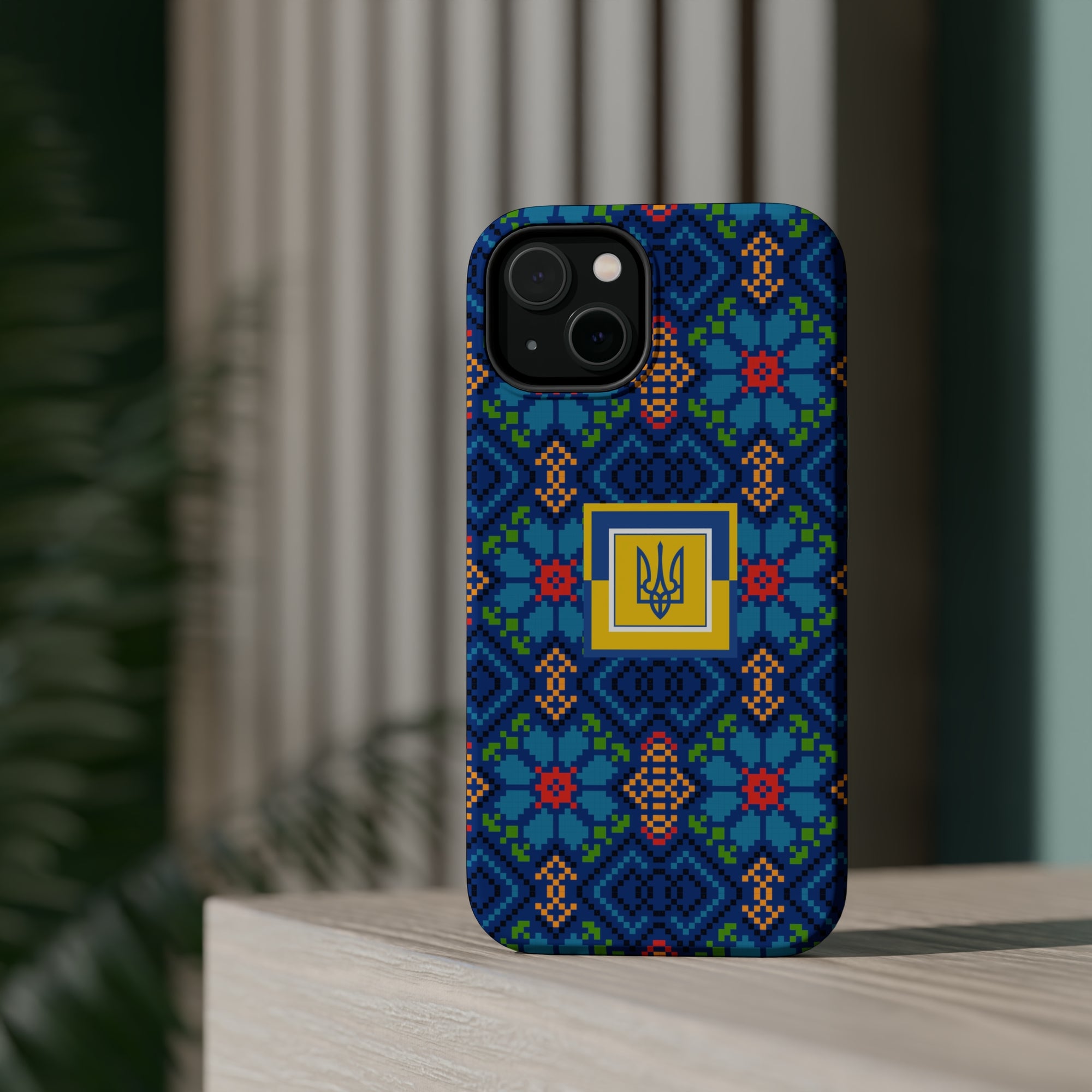 Ukrainian Pattern MagSafe Tough Cases