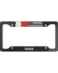 Bahrain Support Police Premium License Plate Frame
