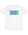 KZ Front and Kazakh Back Unisex Jersey Short Sleeve Tee