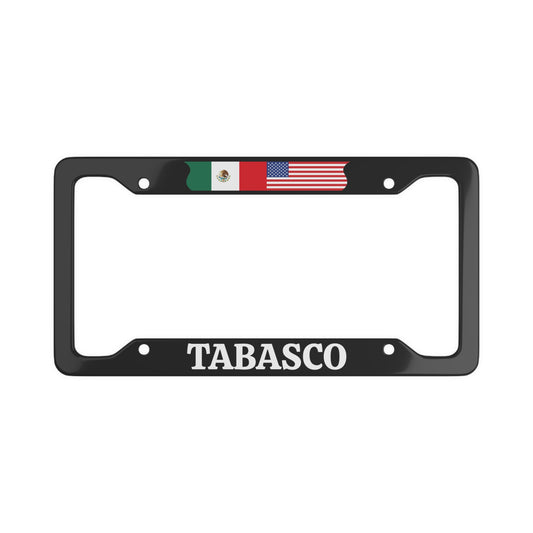 Tabasco License Plate Frame