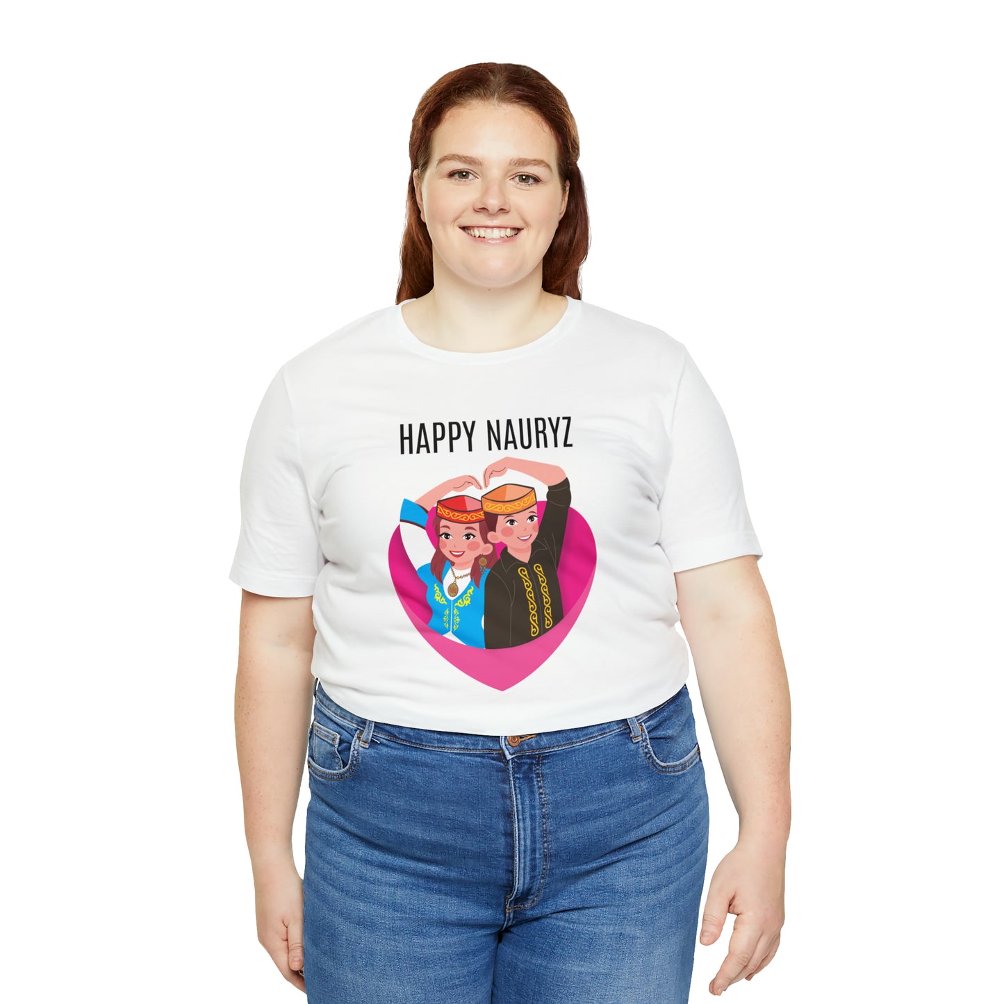 Happy Nauryz KZ Unisex Jersey Short Sleeve Tee