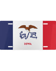 Iowa State Flag, USA Vanity Plate