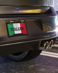 Italian Flag Vanity Plate