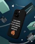 А теперь запомни ты теперь иммигрант ты теперь с чемоданом MagSafe Tough Cases