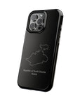 North Ossetia Alania Map MagSafe Tough Case