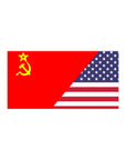 USSR /СССР American Flag Bumper Stickers