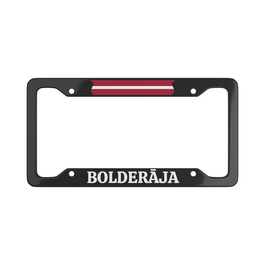 BOLDERĀJA, Latvia License Plate Frame