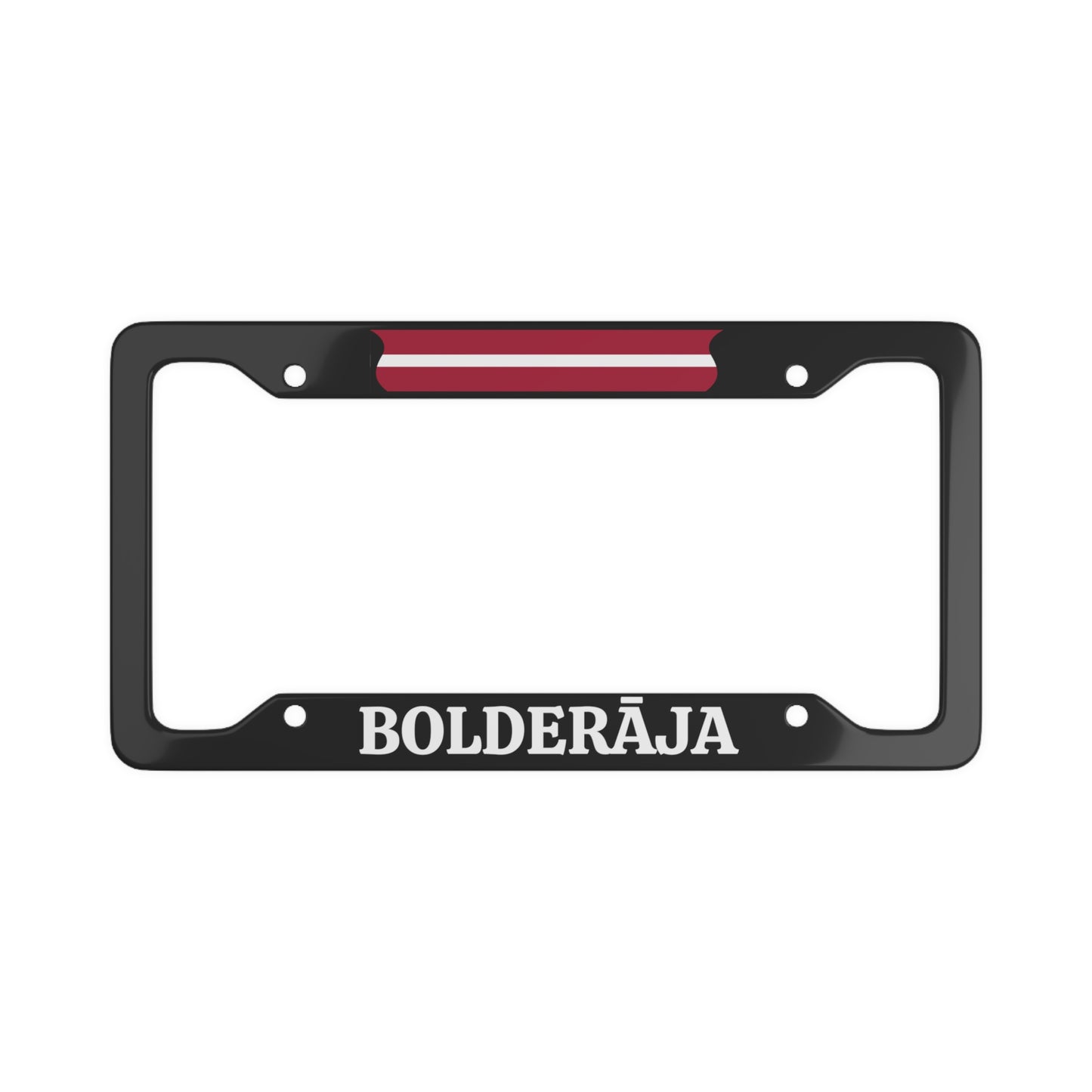 BOLDERĀJA, Latvia License Plate Frame