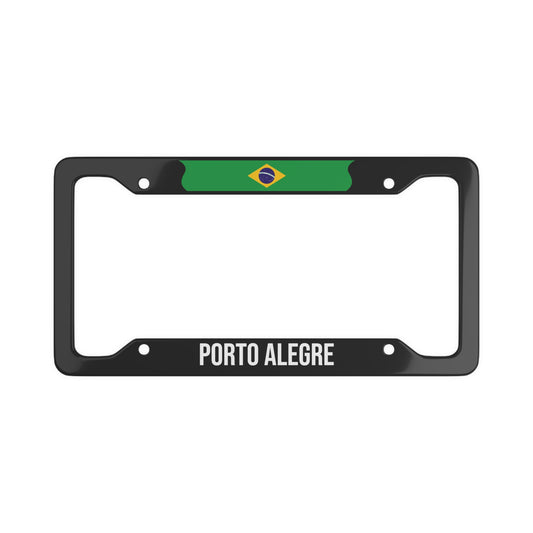 Porto Alegre, Brazil Car Plate Frame