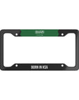 Born in KSA Saudi Arabia Premium License Plate Frame
