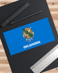 Oklahoma Flag Bumper Stickers