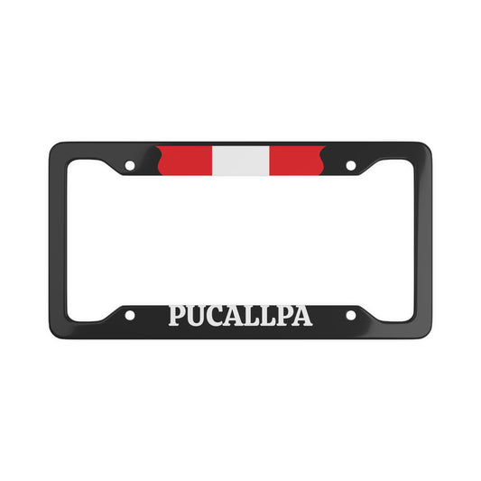 Pucallpa, Peru Car Plate Frame