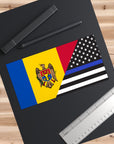 Moldovans Support US Police Flag Bumper Stickers
