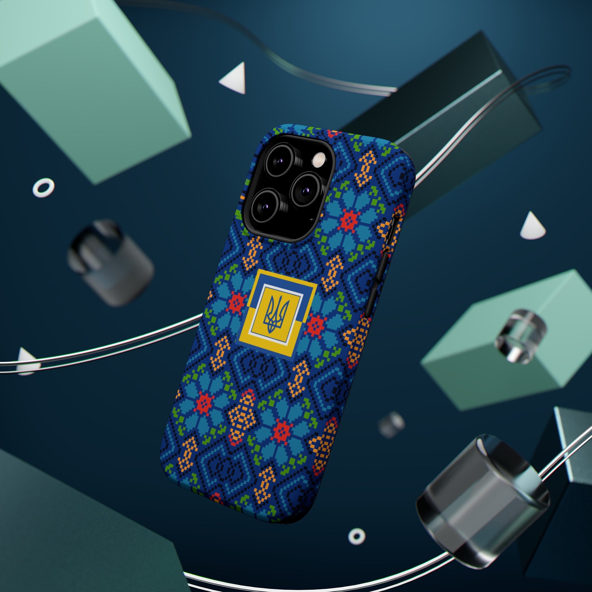 Ukrainian Pattern MagSafe Tough Cases