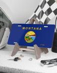 Montana State Flag, USA Vanity Plate