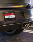 Iraq Flag Vanity Plate