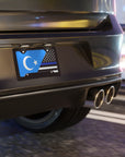 Uyghur/Law Enforcement Flag Vanity Plate