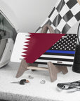 Qatar Support Police Flag Vanity Plate