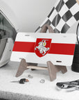 Belarus Pagonya Flag Vanity Plate