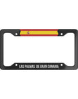 Las Palmas De Gran Canaria Spain Flag Car Plate Frame