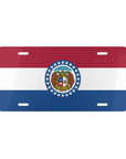 Missouri State Flag, USA Vanity Plate