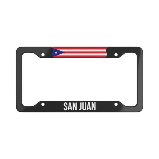 San Juan, Puerto Rico Car Plate Frame
