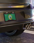 Washington State Flag, USA Vanity Plate