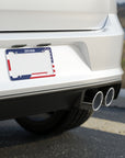Costa Rican American Colorful Premium License Plate Frame