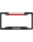 POZNAŃ Poland Flag Car License Plate Frame