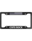Cops Rock US Law Enforcement Appreciation License Plate Frame