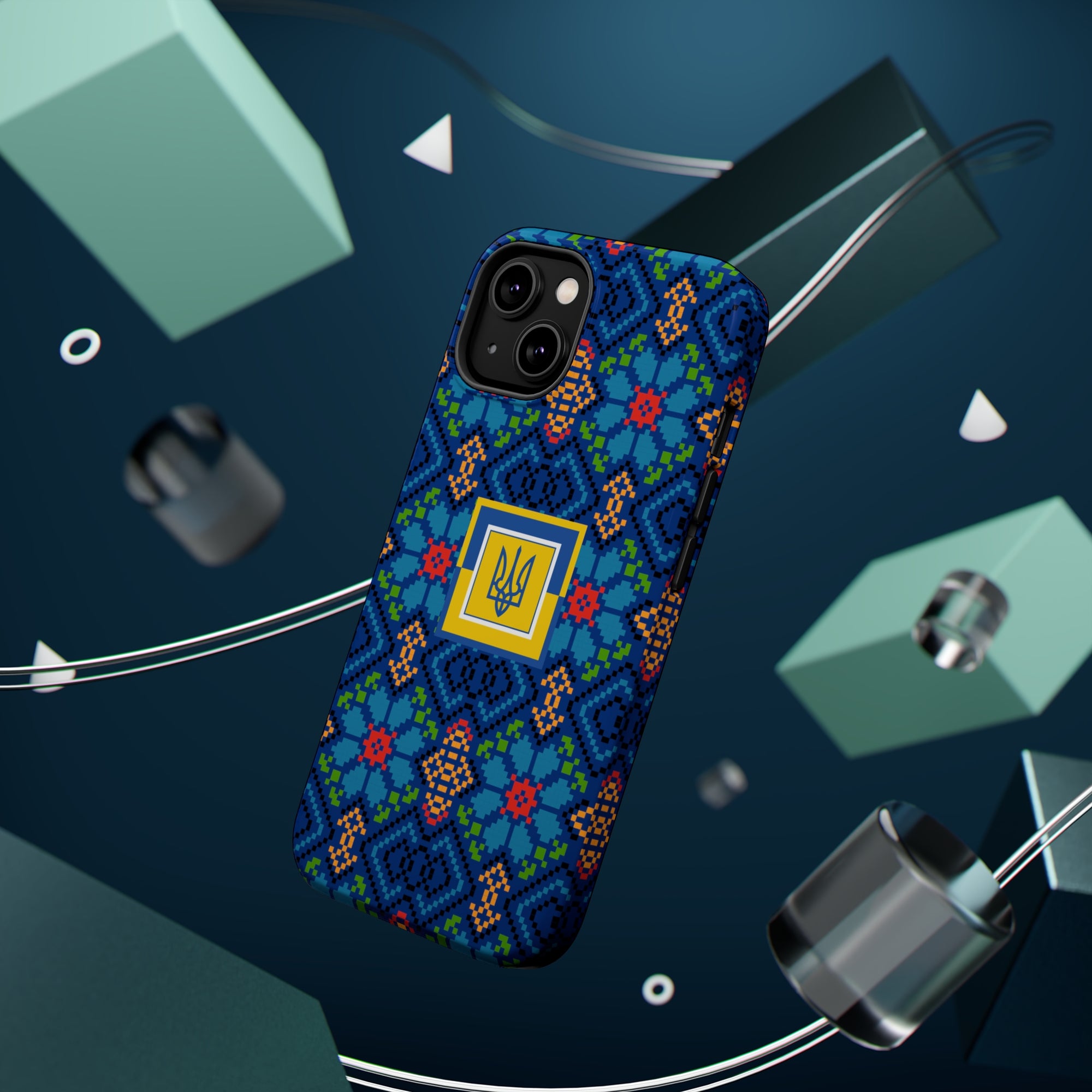 Ukrainian Pattern MagSafe Tough Cases