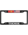 TOKMOK with flag License Plate Frame