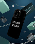 Кто со мной тот со мной MagSafe Tough Cases