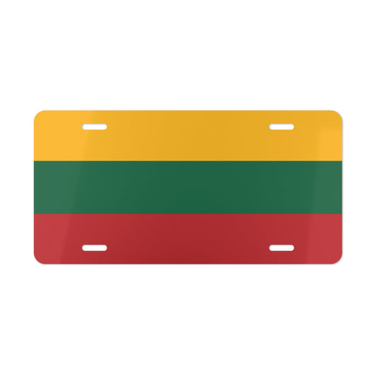 Lithuania Vanity Plate