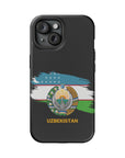 Uzbekistan Flag MagSafe Tough Cases