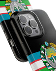 Uzbekistan Flag with Coat of Arms Phone Case