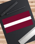 Latvia Flag Bumper Sticker