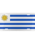 Uruguay Flag Vanity Plate