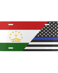 TJK/Law Enforcement Flag Vanity Plate