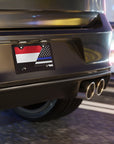 Yemen Support Police Flag Vanity Plate